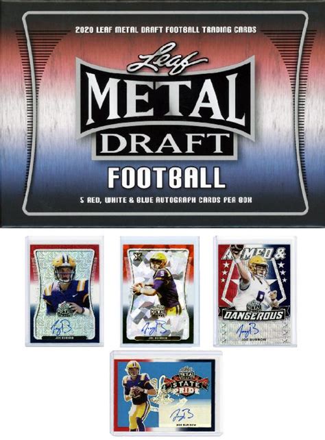 2020 leaf metal draft football box|2020 leaf metal draft checklist.